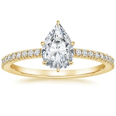 18K Yellow Gold Viviana Diamond Bridal Set (2/5 ct. tw.)