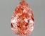 1.24 Ct. Fancy Vivid Pink Pear Lab Grown Diamond