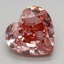 2.23 Ct. Fancy Vivid Pink Heart Lab Grown Diamond