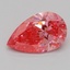 1.05 Ct. Fancy Vivid Pink Pear Lab Grown Diamond
