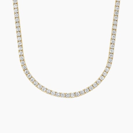 Perfect Four-Prong Lab Diamond Tennis Necklace (10 ct. tw.)