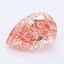 1.04 Ct. Fancy Vivid Pink Pear Lab Grown Diamond