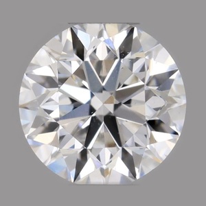 Round diamond — real photo