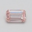 0.50 Ct. Fancy Pink Emerald Lab Grown Diamond