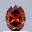 0.50 Ct. Fancy Vivid Orange Oval Lab Grown Diamond