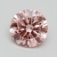 1.50 Ct. Fancy Intense Pink Round Lab Grown Diamond