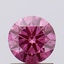 1.00 Ct. Fancy Vivid Pink Round Lab Grown Diamond