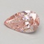 0.50 Ct. Fancy Intense Pink Pear Lab Grown Diamond