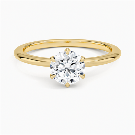 Petite Esme Solitaire Ring - Brilliant Earth