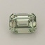 0.77 Ct. Fancy Intense Green Emerald Lab Grown Diamond