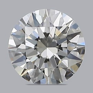 Round diamond — real photo