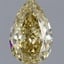 2.05 Ct. Fancy Intense Yellow Pear Lab Grown Diamond