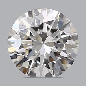 Round diamond — real photo