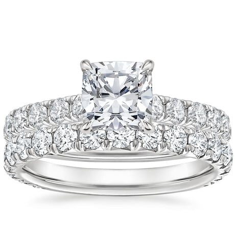 18K White Gold Luxe Anthology Diamond Bridal Set