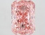 4.01 Ct. Fancy Vivid Pink Radiant Lab Grown Diamond