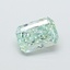 1.0 Ct. Fancy Intense Green Radiant Lab Grown Diamond