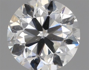 Round diamond — real photo