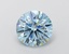 1.83 Ct. Fancy Vivid  Blue Round Lab Grown Diamond
