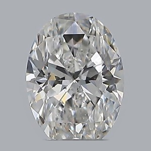 Oval diamond — real photo