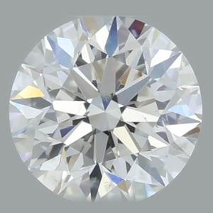 Round diamond — real photo