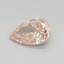 0.50 Ct. Fancy Vivid Pink Pear Lab Grown Diamond