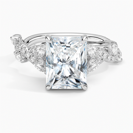 Platinum Vintage Secret Garden Diamond Ring (2/3 ct. tw.)