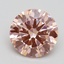 2.30 Ct. Fancy Intense Pink Round Lab Grown Diamond