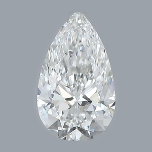 Pear diamond — real photo