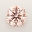 3.42 Ct. Fancy Intense Pink Round Lab Grown Diamond
