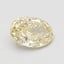 0.73 Ct. Fancy Yellow Oval Lab Grown Diamond