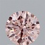 1.04 Ct. Fancy Intense Pink Round Lab Grown Diamond