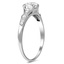 The Feodora Ring, smalltop view on a hand