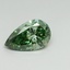2.19 Ct. Fancy Vivid Pacific Green Pear Lab Grown Diamond