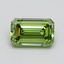 1.02 Ct. Fancy Vivid Green Emerald Lab Grown Diamond