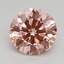 2.00 Ct. Fancy Intense Pink Round Lab Grown Diamond