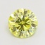 2.00 Ct. Fancy Intense  Yellow Round Lab Grown Diamond