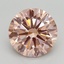 3.09 Ct. Fancy Intense Pink Round Lab Grown Diamond