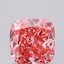 0.89 Ct. Fancy Vivid Pink Cushion Lab Grown Diamond