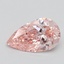 0.70 Ct. Fancy Intense Pink Pear Lab Grown Diamond
