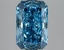 3.00 Ct. Fancy Vivid Blue Radiant Lab Grown Diamond