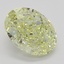2.40 Ct. Fancy Light Yellow Oval Diamond