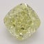 2.04 Ct. Fancy Yellow Cushion Diamond