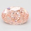 6.04 Ct. Fancy Vivid Pink Oval Lab Grown Diamond