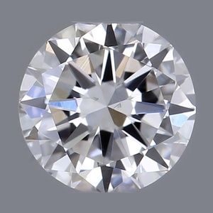 Round diamond — real photo