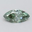 1.09 Ct. Fancy Vivid Green Marquise Lab Grown Diamond