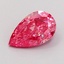1.02 Ct. Fancy Vivid Pink Pear Lab Grown Diamond