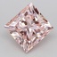 0.83 Ct. Fancy Intense  Pink Princess Lab Grown Diamond