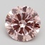 2.50 Ct. Fancy Intense Pink Round Lab Grown Diamond