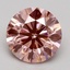3.03 Ct. Fancy Intense Pink Round Lab Grown Diamond
