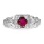 Art Deco Ruby Vintage Ring